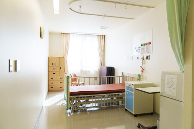 写真：杉の子病棟病室